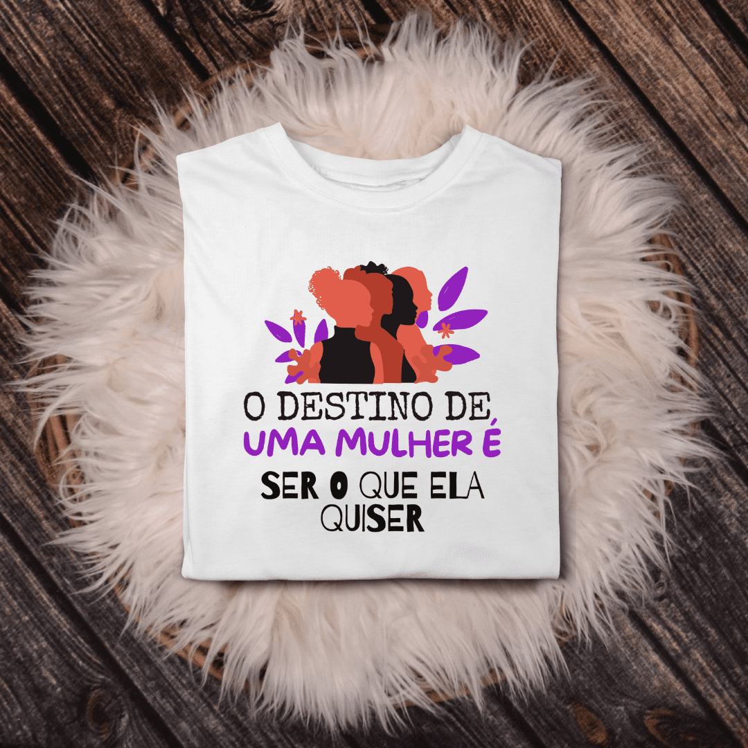 Camiseta - destino de mulher - Imagem 2