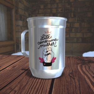 Caneca lute como uma mulher